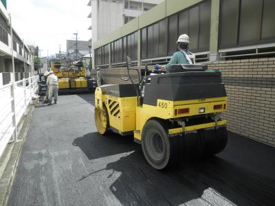 富士見ヶ丘給水施設スラブ補修工事の記録写真6