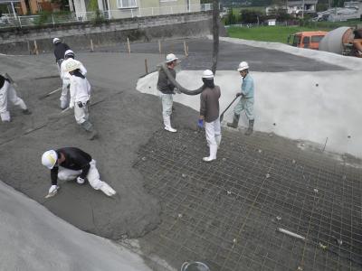 富士見ヶ丘ポンプ場進入路工事の記録写真6