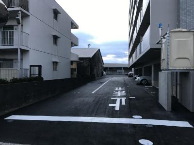 Nプラン新川アパート舗装工事の記録写真2