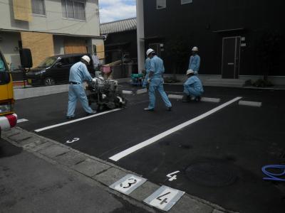 矢野様AP　駐車場舗装工事の記録写真6