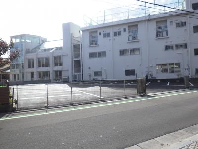 田中町駐車場舗装工事の記録写真1