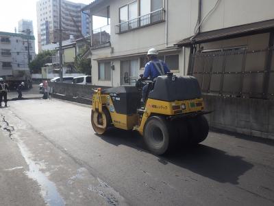 千代町駐車場舗装工事の記録写真5