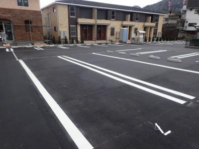 平野美保子様集合住宅 新築工事に伴う駐車場舗装工事の記録写真4