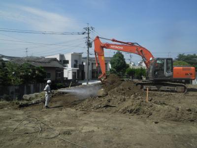 hako to tutu KATASHIMA 新築造成工事の記録写真3