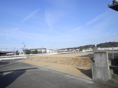 坂ノ市中央造成整備工事の記録写真1