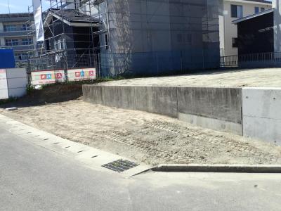 坂ノ市中央造成改修工事の記録写真2