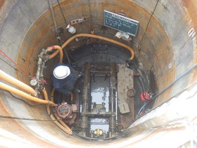 公共下水道大在処理区新港2655号線汚水雨水施設工事の記録写真3