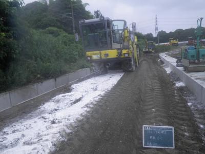 佐賀関馬場地区 浸水対策事業馬場東排水路管理道改築工事の記録写真3