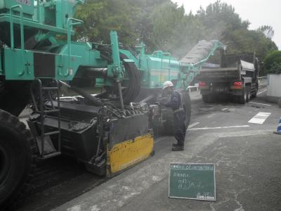 市道乙津三川新町線舗装修繕工事の記録写真3