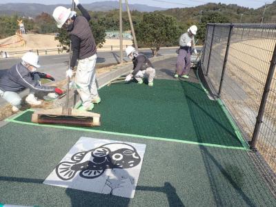 平成29年度 臼杵総合公園ジョギングコース整備工事の記録写真6