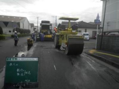市道舞鶴中島東線舗装修繕工事の記録写真5