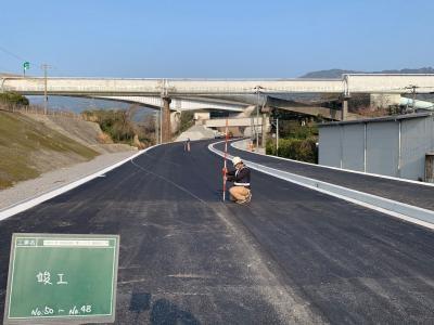 令和2年度 防安国改臼第1-15号道路改良工事の写真