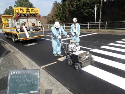 市道 田吹線舗装修繕工事の記録写真3