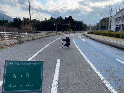 市道 田吹線舗装修繕工事の記録写真4