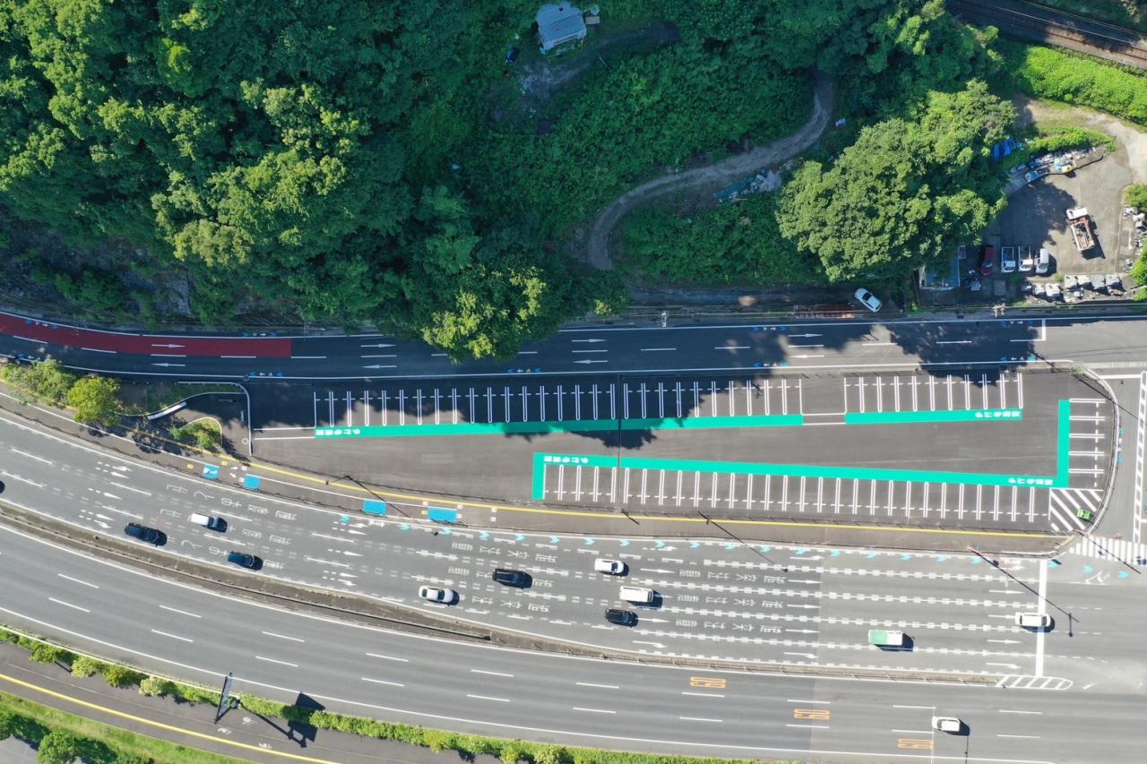 令和5年度 西大分地区自転車通行空間整備外工事の写真