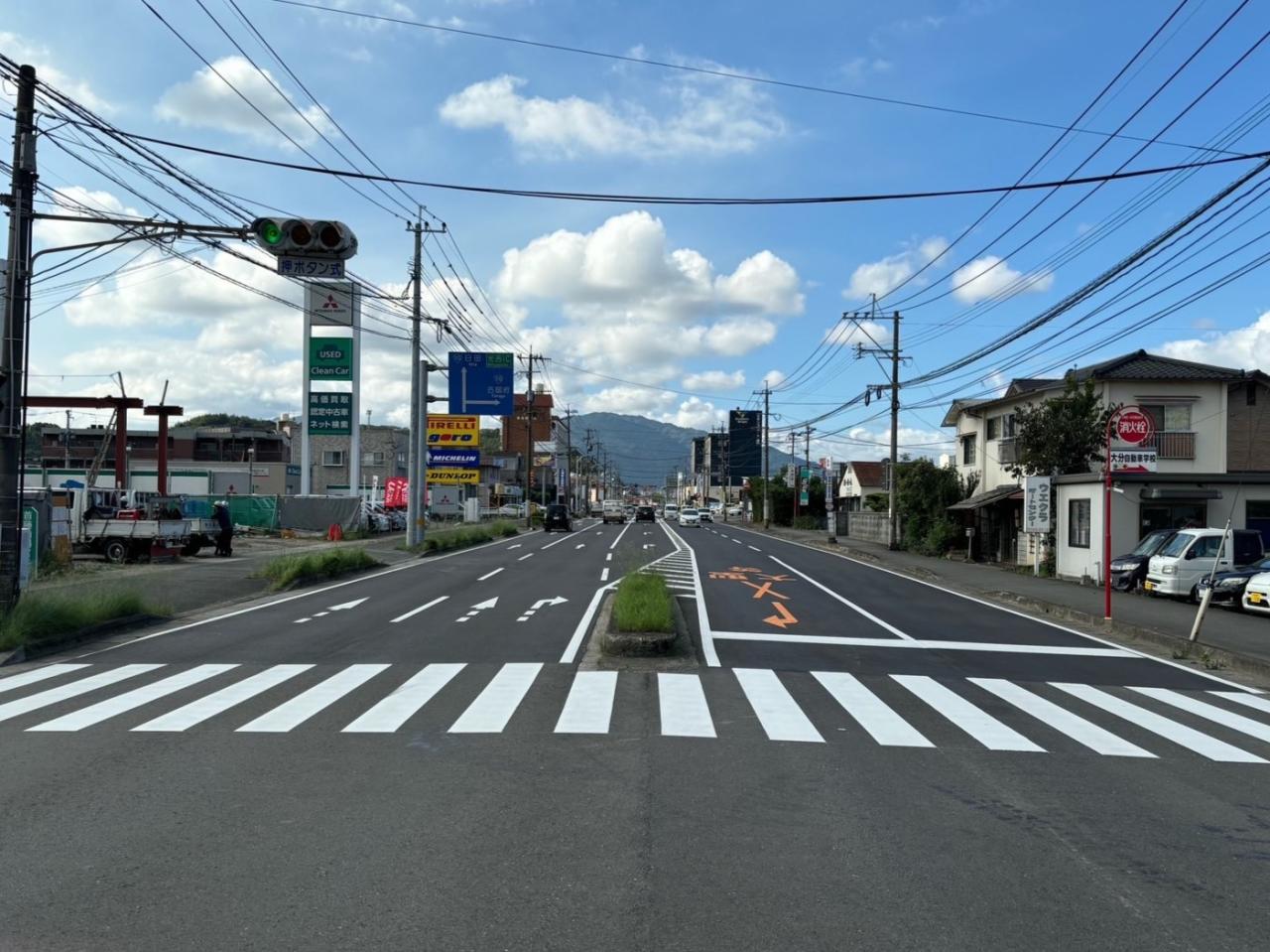 市道 下郡宮崎大通り線舗装修繕(17工区)工事の写真